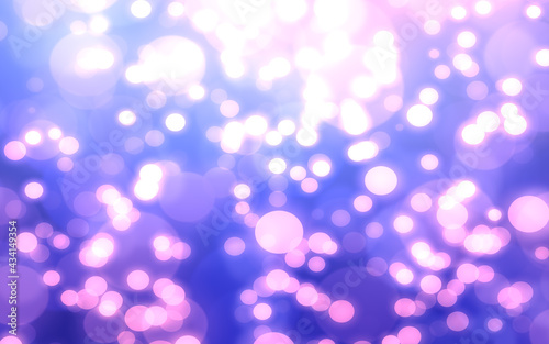 Abstract Ultra Violet bokeh background.