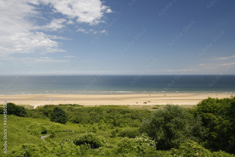 Colleville Sur Mer, cementerio americano del desembarco de Normandía. Francia.