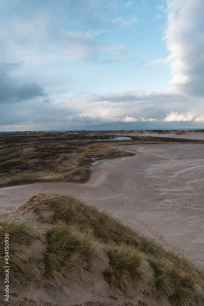 sand dunes in grenen Denmark