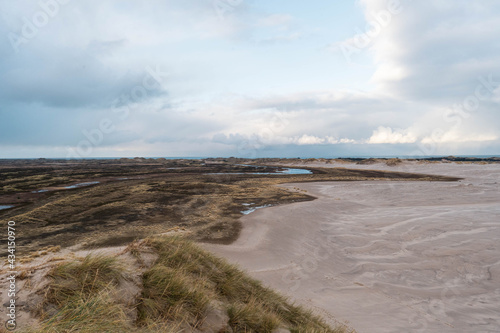 sand dunes in grenen Denmark