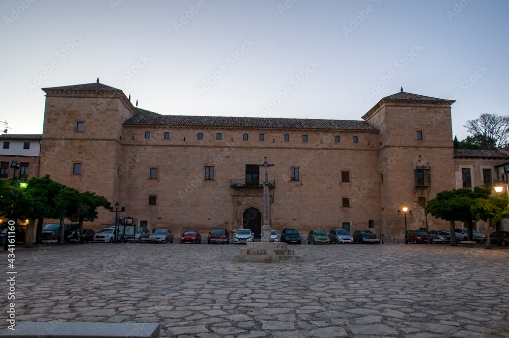 Palacio Ducal y plaza de la Hora, Pastrana,  Guadalajara, Castilla la Mancha, España