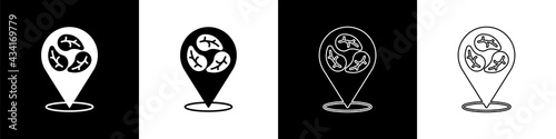 Set Vegan food diet icon isolated Set background. Organic, bio, eco symbol. Vegan, no meat, lactose free, healthy, fresh and nonviolent food. Vector