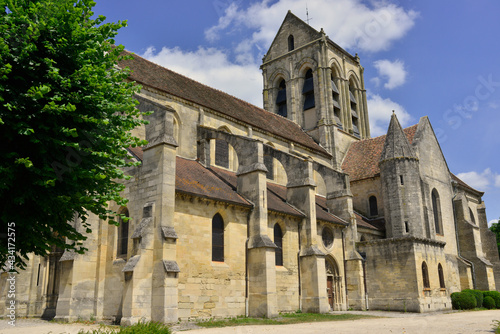 Canvastavla Église de Auvers-sur-Oise (95430), département du Val-d'Oise en région Île-de-Fr