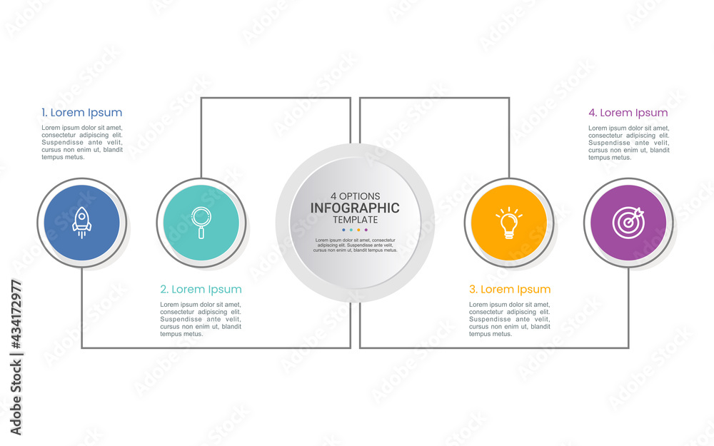 Presentation business infographic template. Vector illustration. Presentation business infographic template. Vector illustration.