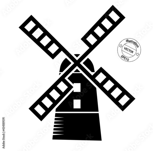 windmill vector