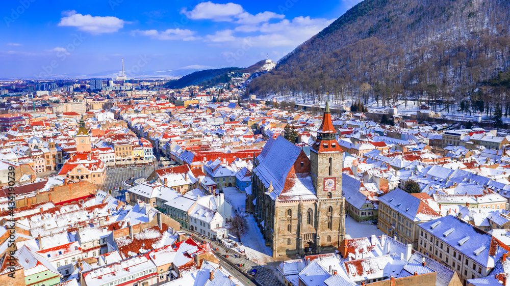 Brasov, Transylvania - Black Church and Council Square