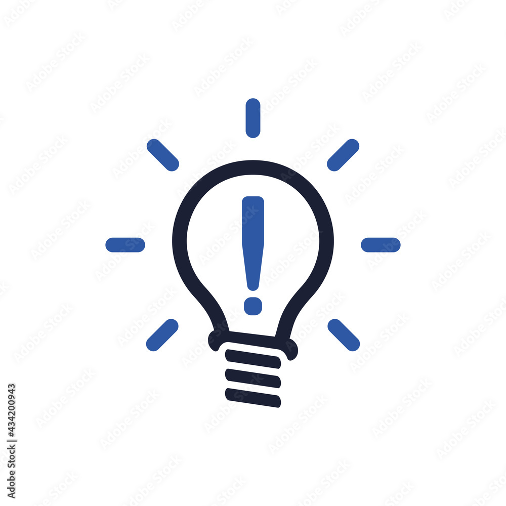 Creativity Idea And Brainstorming Icon Creativity Idea And Brainstorming Icon