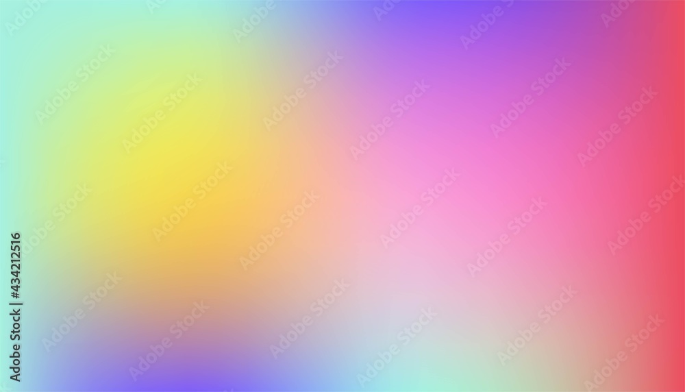 Abstract holographic background design. Purple, yellow, pink, and red color. vector design. can be used for web template
