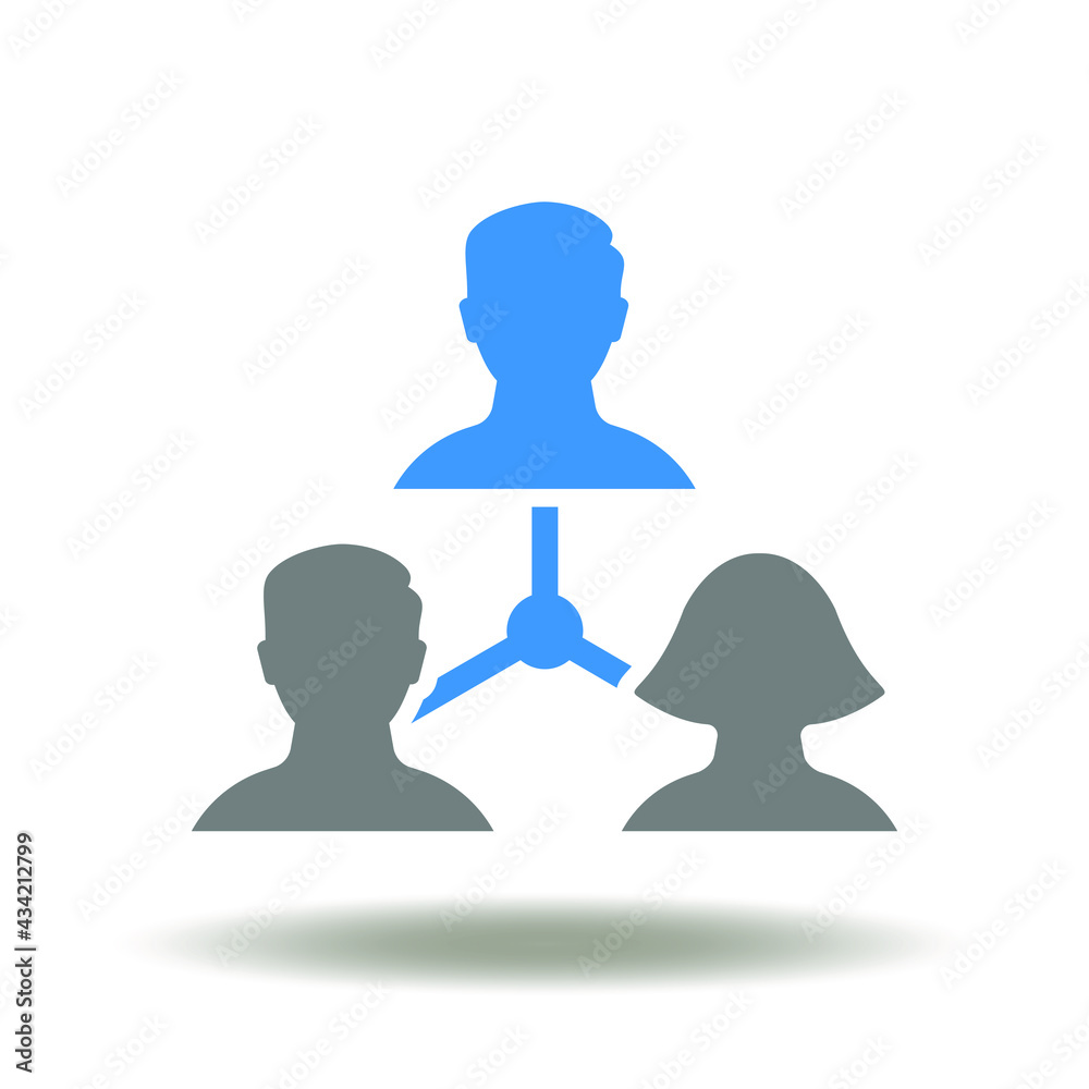 People communication network vector illustration. Social media symbol. People communication network vector illustration. Social media symbol.