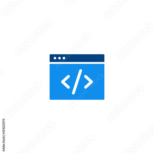 Free Download Browser flat icon, web icon vector for web, computer and mobile app - GFXLoad