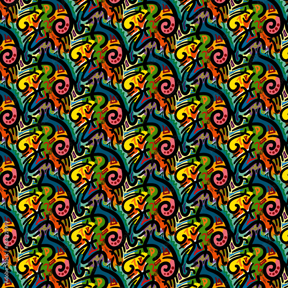 Seamless Organic Pattern Seamless Organic Pattern