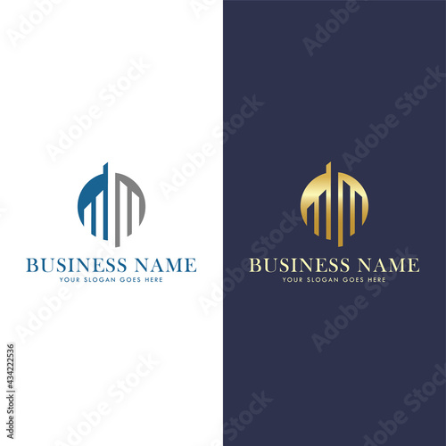 Vector real estate Logo Design Template - home, house, and real estate Symbol Logo suitable for real estate agency, real estate company, and finance