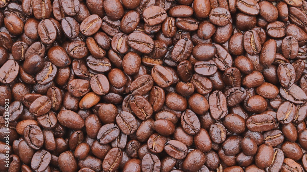 Fototapeta premium coffee beans background