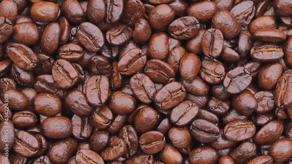 Fototapeta premium coffee beans background