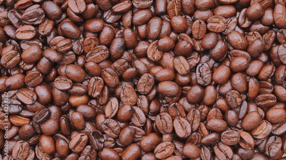Fototapeta premium coffee beans background