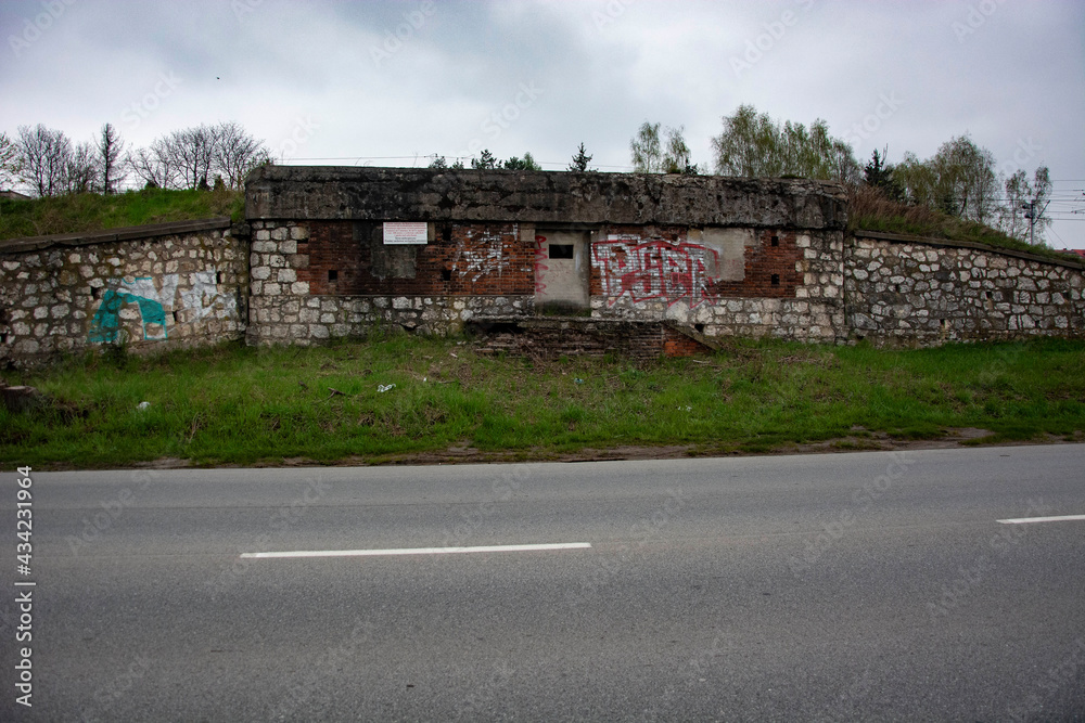 Naklejka premium schron z I Wojny Światowej 