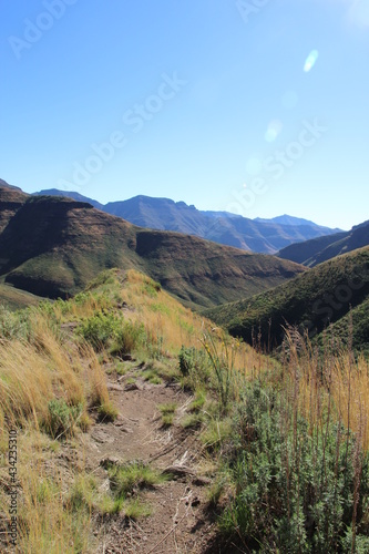 Scene in the Maluti mountains, Lesotho, southern Africa. © SJM 51