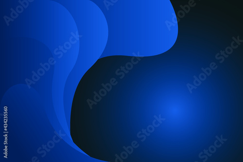 Abstract science and medical background with dark blue particle. Template for presentation and design graphic. Blue technology with blank space and negative fields.