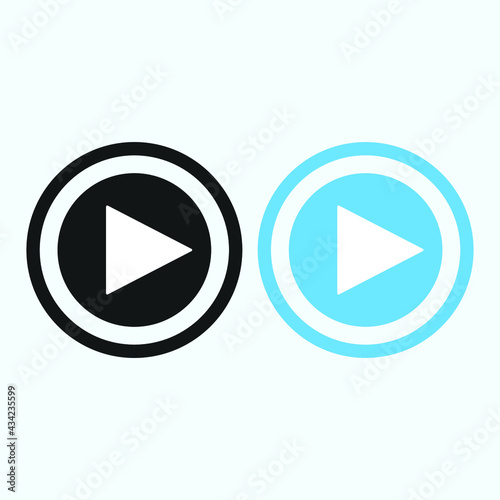 Free Download play button icon - GFXLoad