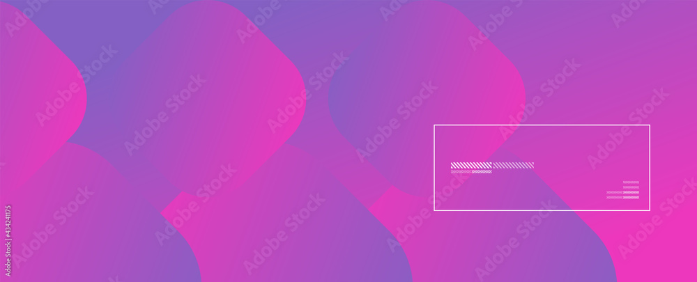 Square shapes composition geometric abstract background. 3D shadow effects and fluid gradients. Modern overlapping forms