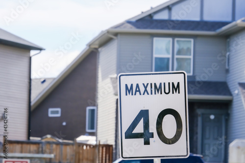 New Residential Speed Limit in Calgary Residential Areas