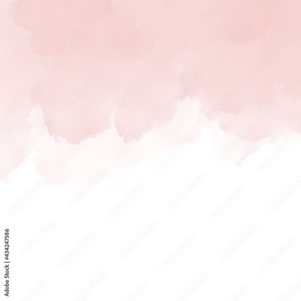 Abstract light pink watercolor for background
