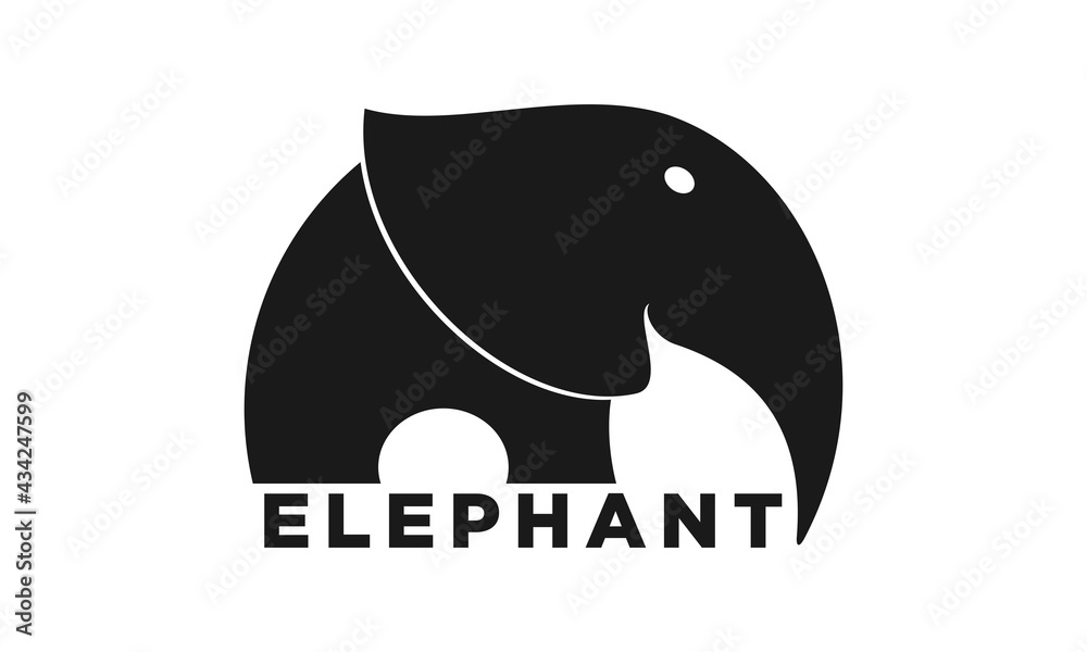Elephant simple logo