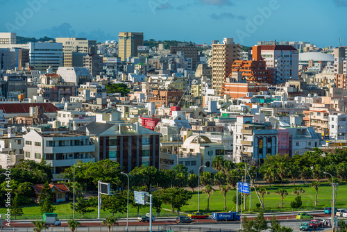 Cityscape of Naha, Okinawa Island, Japan, Asia