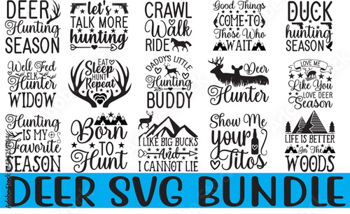 deer svg bundle