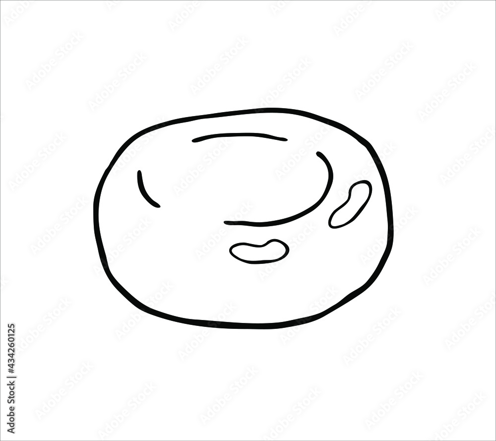 Caramel candies. Isolated vector on a white background. Caramel candies. Isolated vector on a white background.