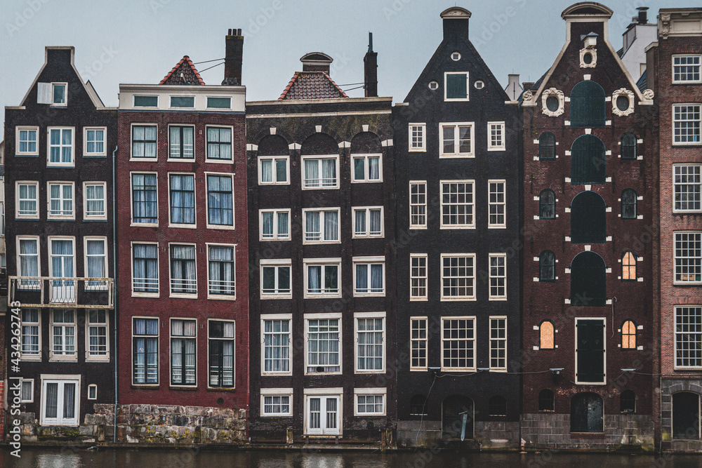 Gingerbread houses  in Amsterdam