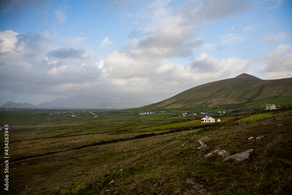Spring landscape in the lands of Ireland Spring landscape in the lands of Ireland