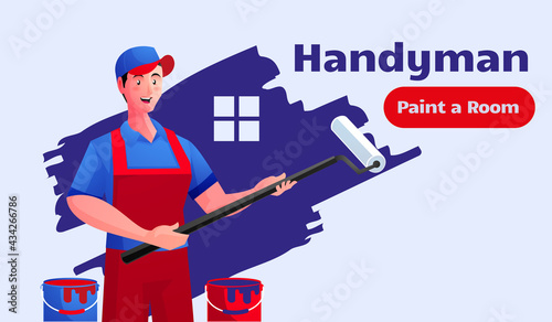 handyman service repainting houses