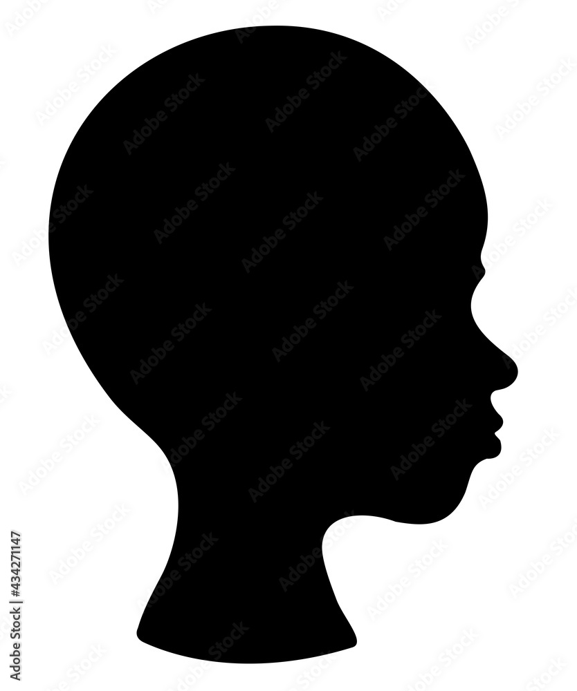 silhouette enfant africain 3
