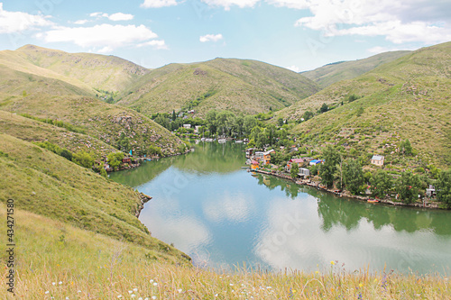 mountain landscape, Ust-Kamenogorsk, Kazakhstan