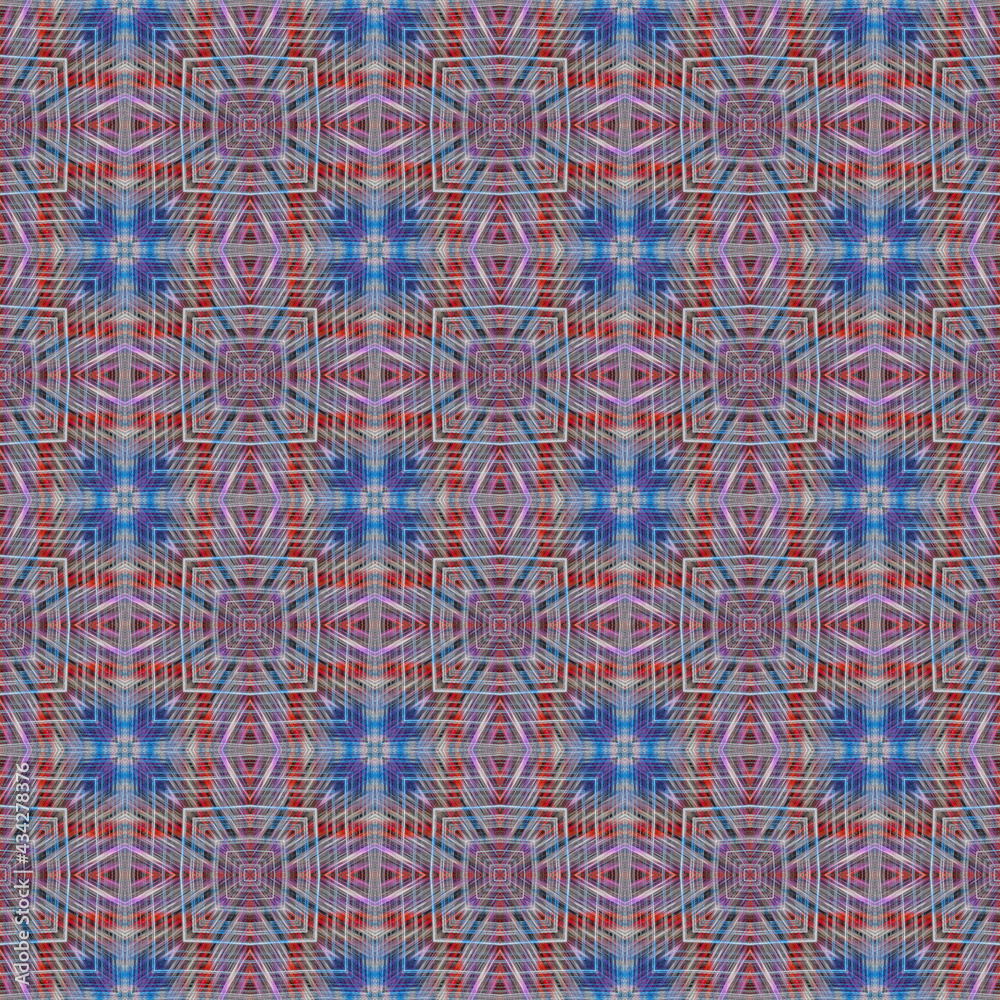abstract seamless geometric pattern
