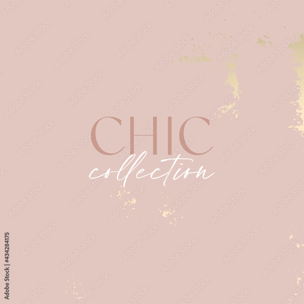 Abstract Beige Trendy color with gold touch foil patina texture . Trendy Chic Background Abstract Beige Trendy color with gold touch foil patina texture . Trendy Chic Background