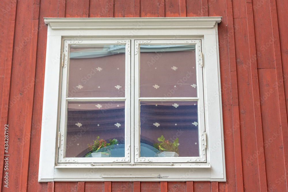 Obraz premium Swedish Window Dressing