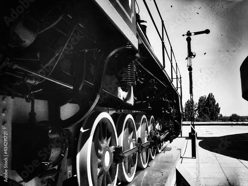 old steam train