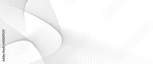 Fotografie, Tablou business background lines wave abstract stripe design
