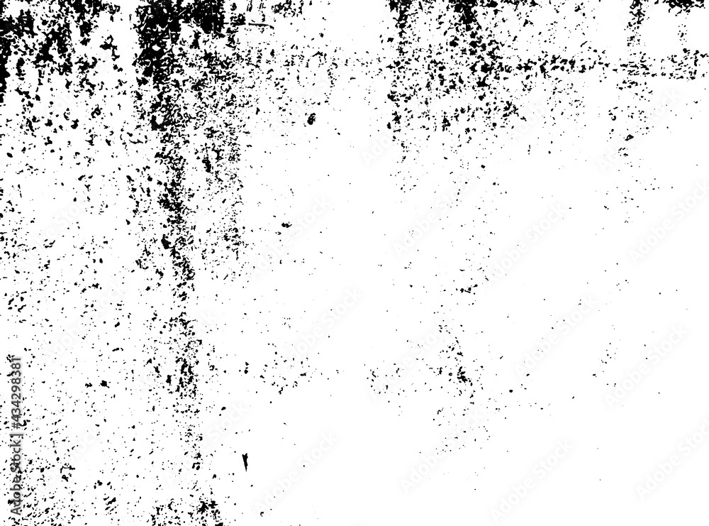 Cracked grunge urban background with rough surface. Dust overlay distress grained texture. One color graphic resource.