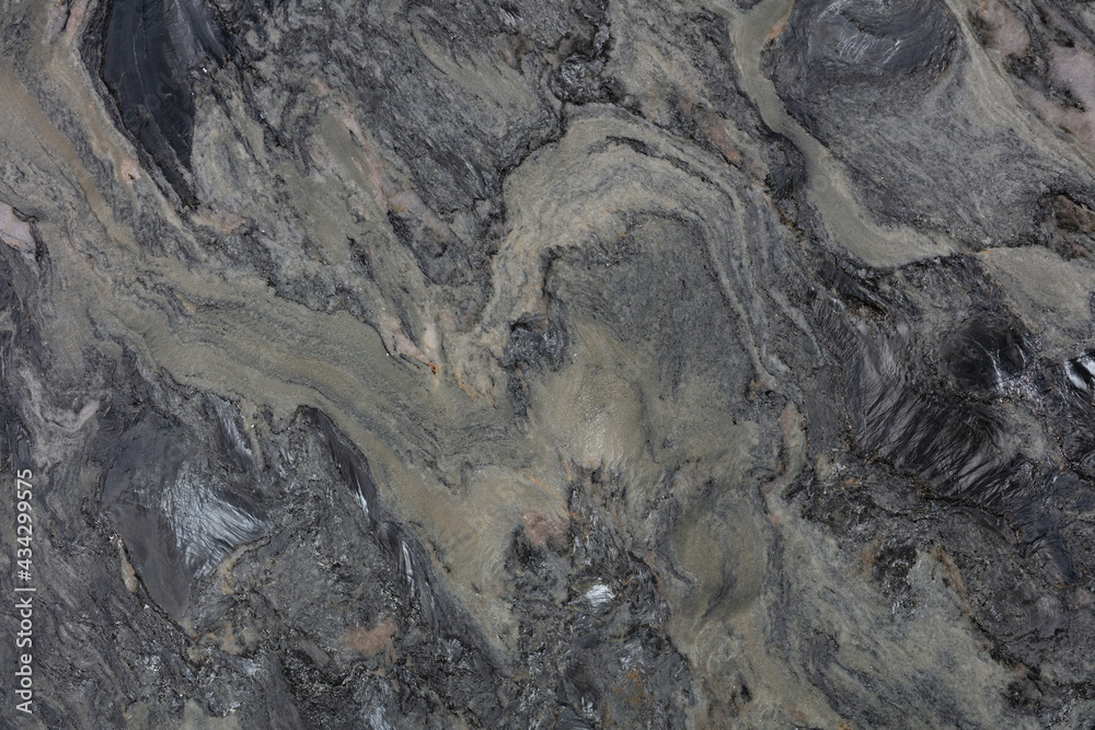 Naklejka premium Natural High Tide aged granite texture in strict grey color as part of your design work.
