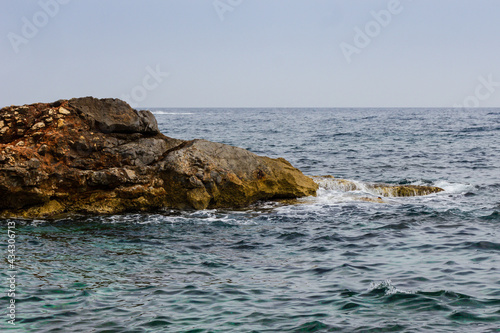 Waves on the rocks © Noel