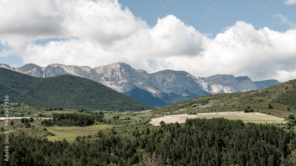landscape in the mountains