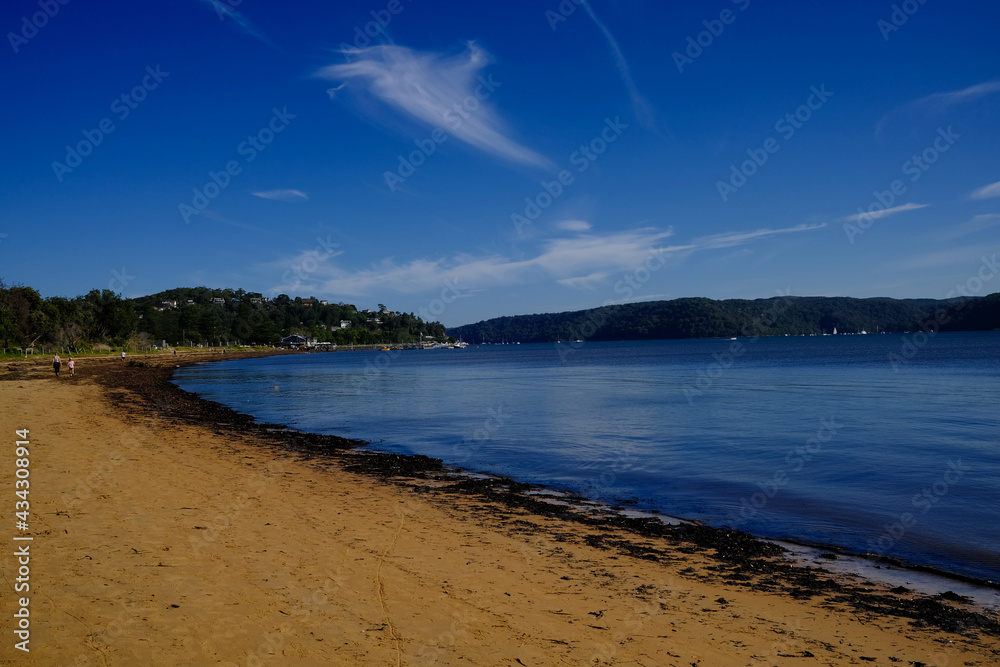 Blue sky in  Palm Beach - Sydney- NSW- Australia