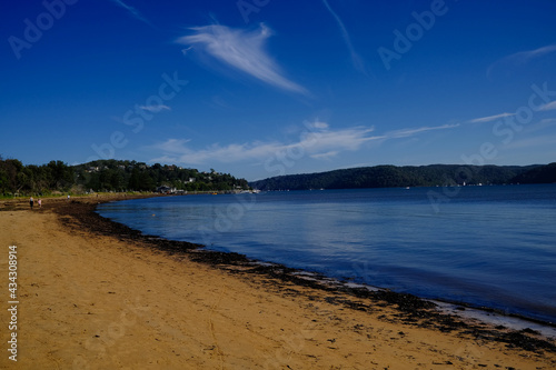 Blue sky in  Palm Beach - Sydney- NSW- Australia