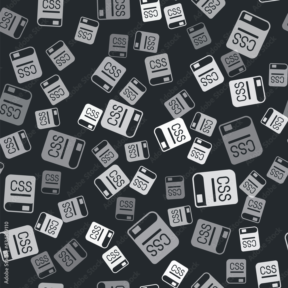 Grey Books about programming icon isolated seamless pattern on black background. Programming language concept. PHP, CSS, XML, HTML, Javascript learning. Vector Grey Books about programming icon isolated seamless pattern on black background. Programming language concept. PHP, CSS, XML, HTML, Javascript learning. Vector
