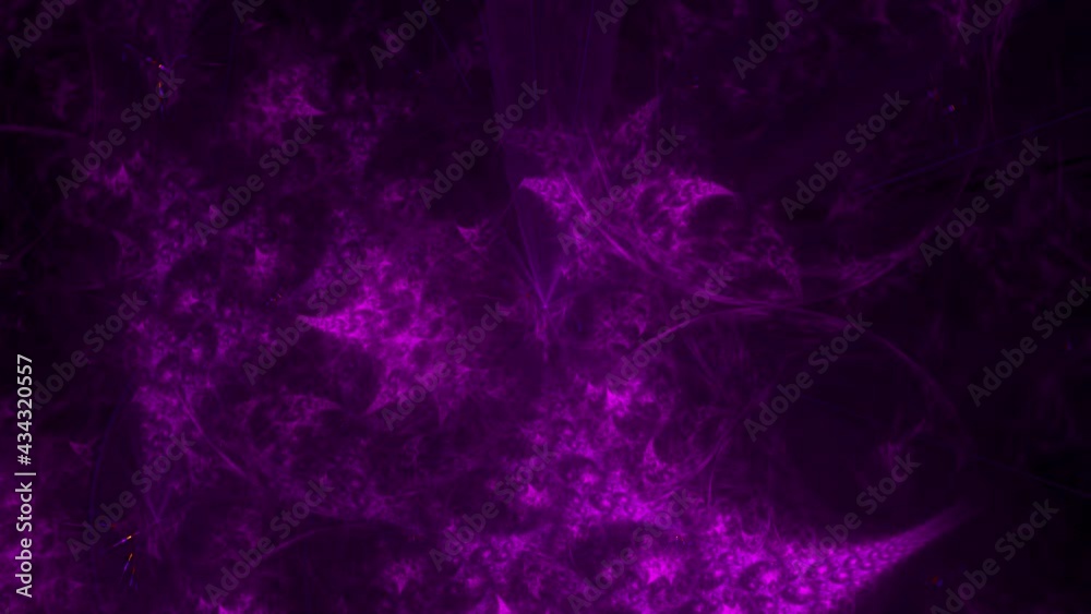 Stroboscopic rays and purple kaleidoscopic vortex