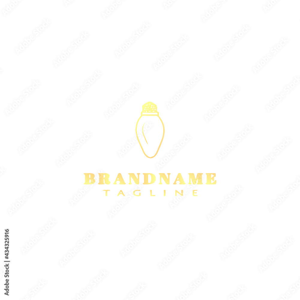 light or lamp logo cartoon icon design template vector illustration