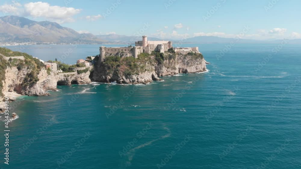 Castle of Gaeta in the sea Castle of Gaeta in the sea
